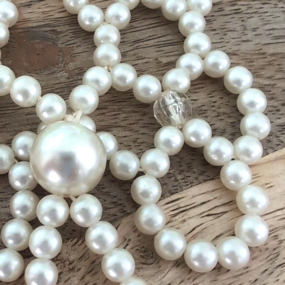 Elegant Pearl Matinee Length Necklace - Picture 5 of 8
